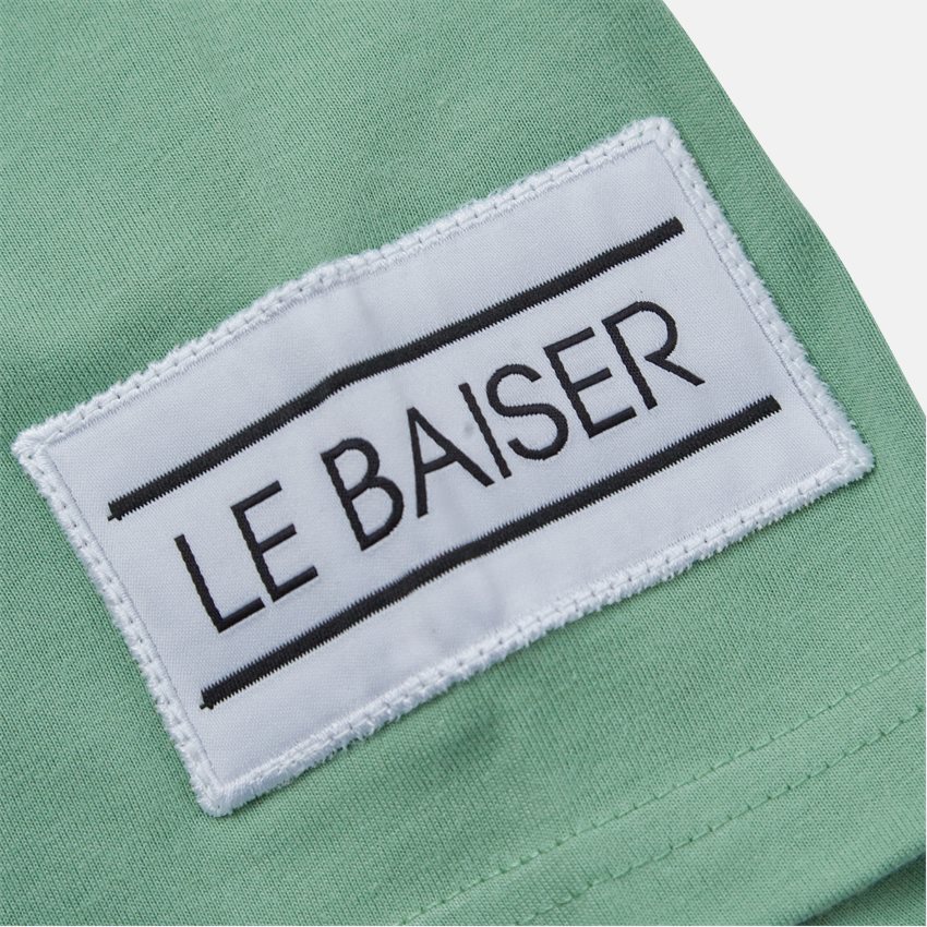 Le Baiser T-shirts BOURG GRASS GREEN